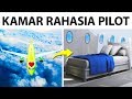 Tempat Rahasia Pilot Tidur Saat Terbang