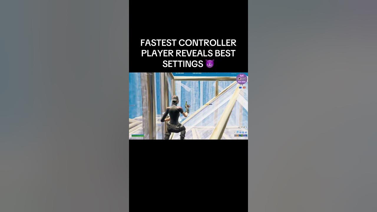 BEST Settings To EDIT Fast on Controller! 🎮 Sensitivity Guide for PC & Console (Fortnite PS5)