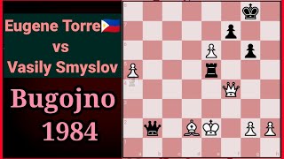 Eugene Torre 🇵🇭 vs Vasily Smyslov - Bugojno 1984