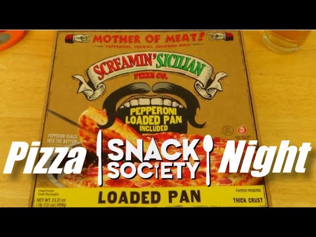 Screamin Sicilian Pizza Pepperoni Loaded Pan Breville Smart Oven Air 