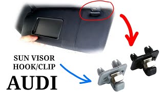 How To Replace - Sun Visor Cliphook On Audi