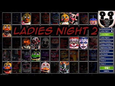 Steam コミュニティ :: 動画 :: FNAF Ultimate Custom Night Challenge: Ladies Night 2