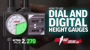 Dial and Digital Height Gauges Now on HaasTooling.com - Haas Metrology