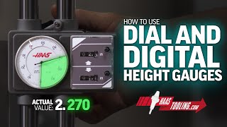 Dial and Digital Height Gauges Now on HaasTooling.com - Haas Metrology