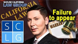 How do I clear a "failure to appear" and avoid jail?