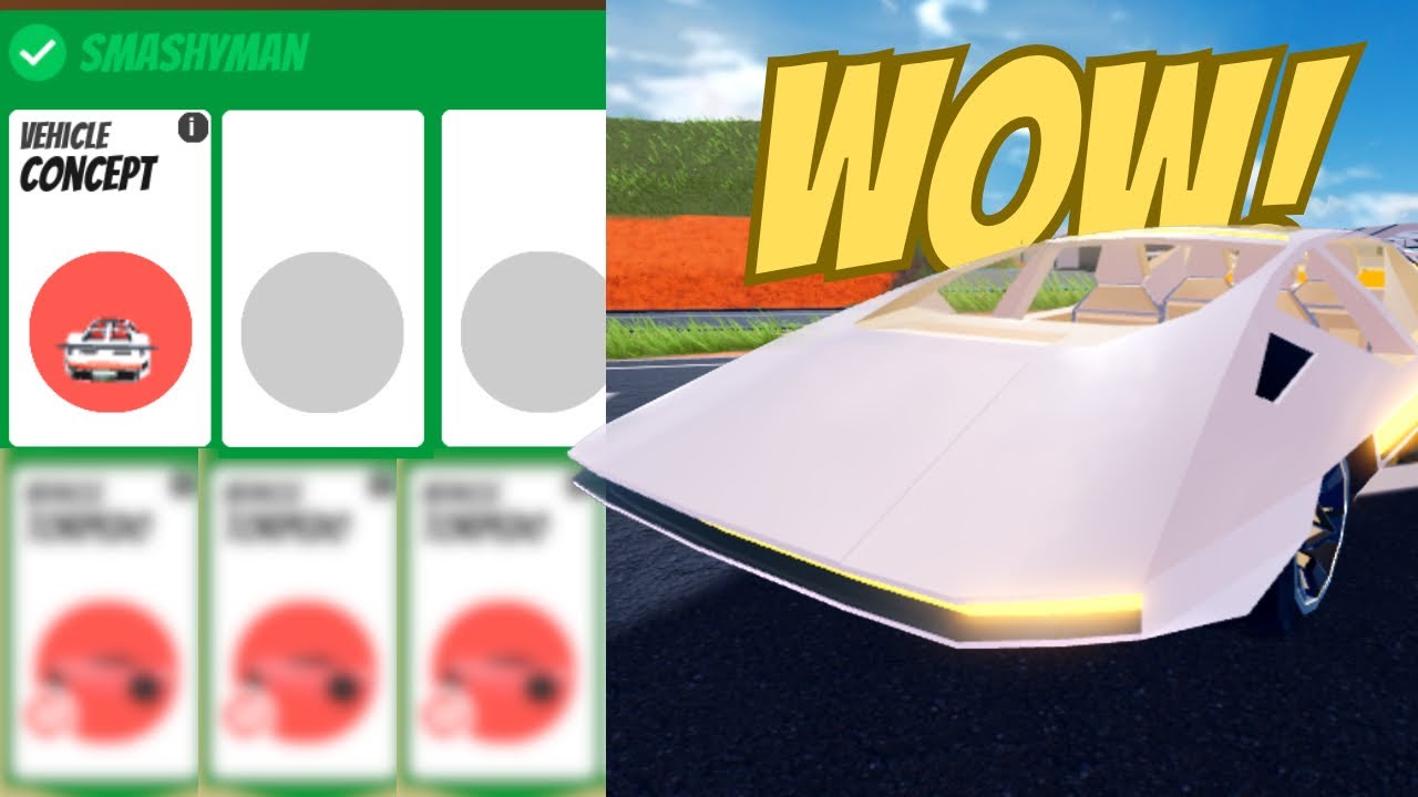 What Players Offer for the Concept in Roblox Jailbreak Trading? 