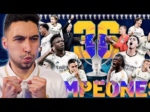 EL REAL MADRID CAMPEÓN DE LA LIGA 23/24🏆