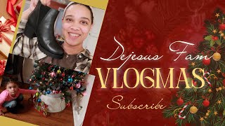 VLOGMAS 2022 || DAY ONE FOR ME | Christmas Decorations , TjMaxx