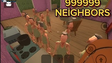 Angry Neighbor Mod APK (999999 Neighbors) - Funny Gameplay | PART 2