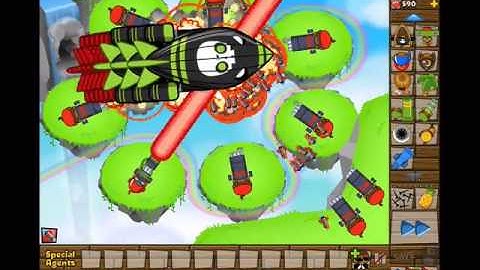 BloonsTD5 Deluxe - Dartling Guns Only