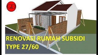 Desain Rumah Minimalis : Renovasi rumah subsidi 27/60