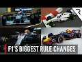 The biggest technical rule changes in Formula 1 history