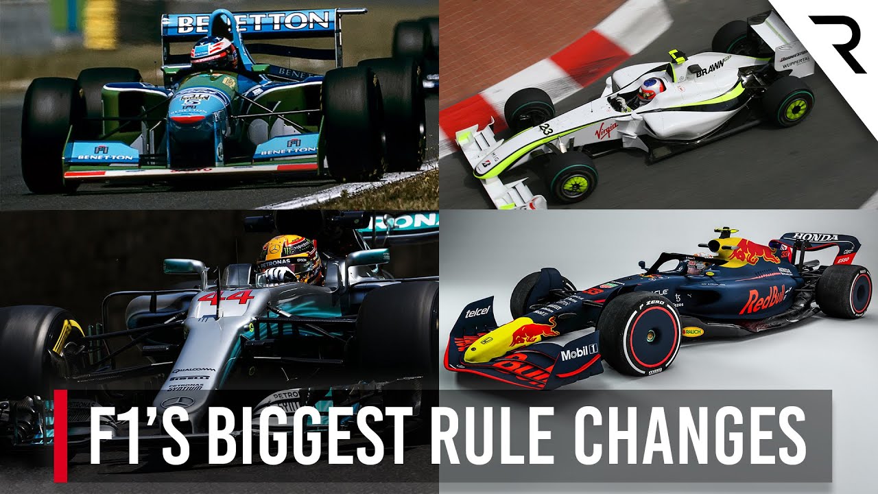 The biggest technical rule changes in Formula 1 history YouTube
