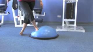Video Tutorial #76 Bosu Ball Lateral Step (cross-over)