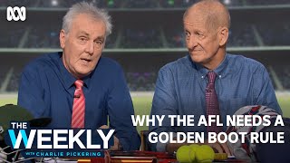 Why the AFL needs a golden boot rule | The Weekly | ABC TV + iview by ABC iview 3,251 views 6 days ago 3 minutes, 23 seconds