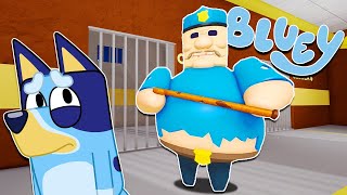 BLUEY ESCAPA de la PRISION del IMPOSTOR de BARRY | Las Aventuras de BLUEY en ROBLOX!