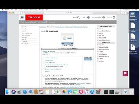How to Install Oracle Java JDK 11 in MAC macOS Mojave - 2019