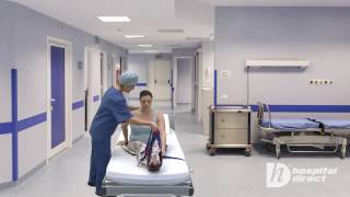 Anti Slip Slide Sheet With Leg Lifter - Getting Into Bed - Hospital Direct Acute Setting