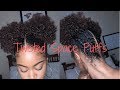 Short Natural Hairstyles: Twisted Space Puffs!