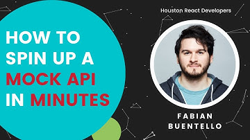 How to Spin Up a Mock API in Minutes • Fabian Buentello