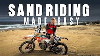 How to Ride a Motorcycle in Sand