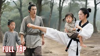 Nữ võ sĩ đai đen vô tình xuyên không thành mẹ kế độc ác, dùng võ công làm lại cuộc đời nguyên chủ