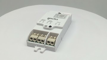 HNS117 microwave motion sensor with tri-level dimming and tunable white function