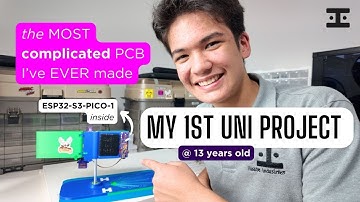 ESP32-S3-PICO Robot Control System | University Mechatronics Project