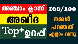 അഞച കലസ അഖദ Top ഉറപപ വളര എളപപ 5 Cl Aqeedha Model Question Full Mark 2026
