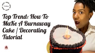 How To Make A Burn Away Cake Tutorial #burnawaycake #Howtomakeaburnawaycake