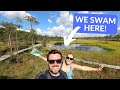 BRITS in a BOG! We went SWIMMING in a BOG in Soomaa National Park, Estonia! Plus hiking & kayaking