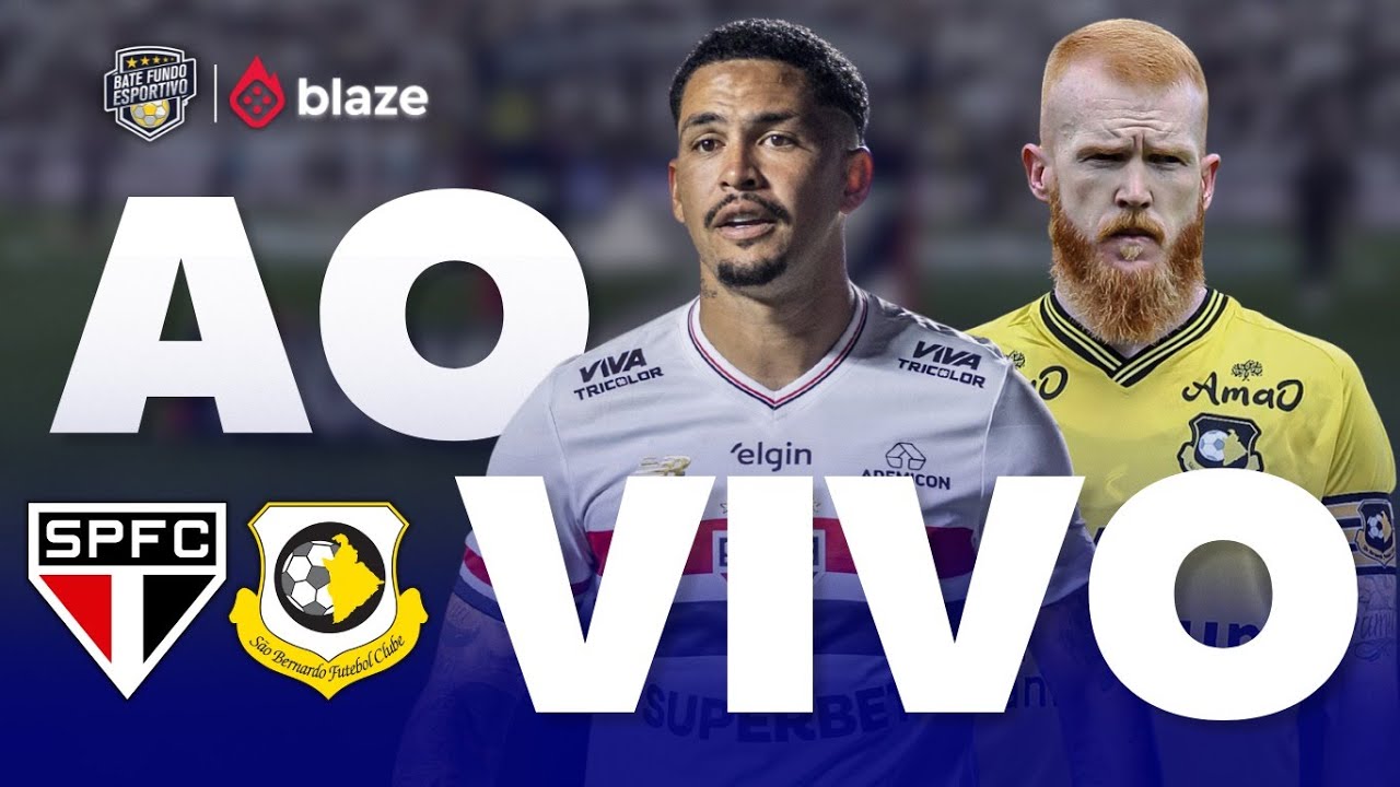 SÃO PAULO 1 X 0 SÃO BERNARDO AO VIVO | CAMPEONATO PAULISTA 2026 DIRETO ...