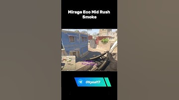 Mirage Eco Mid Rush Smoke by: @kyeal17 #cs2 #csgo #wtfcsgo #counterstrike #gaming #cs2clips