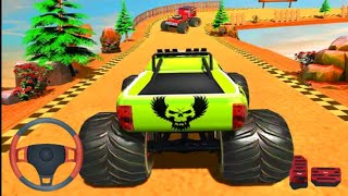Monster Truck Mountain Climb Driver_ Monster Truck Mega Ramp Impossible Stunts Game Android Gameplay screenshot 3