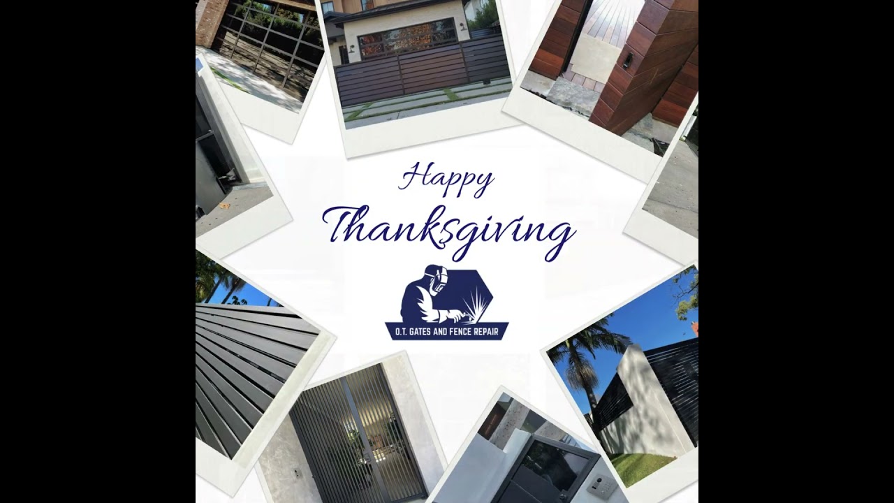24 7 emergency gate and fence repair los angeles ot gates and fence repair happy thanksgiving png