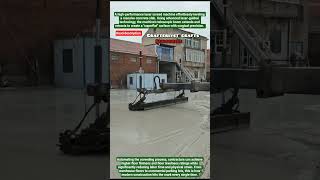 Laser Screed Perfect a Concrete Pour @Crafterlystcrafts #ConstructionTechnology#CivilEngineering
