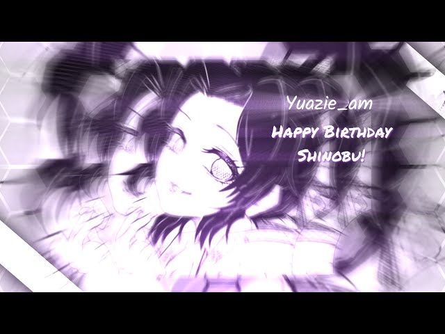 Killshot Edit Audio // Shinobu Kocho Birthday Edit // Demon Slayer // by yuazie class=