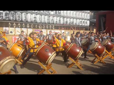 三社祭太鼓2014