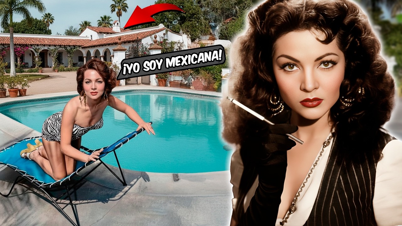 Asi FUE la LUJOSA VIDA de SARITA MONTIEL en MEXICO - Mansion, Carros, Lujos