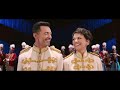 Hugh jackman and sutton foster in the music man on broadway