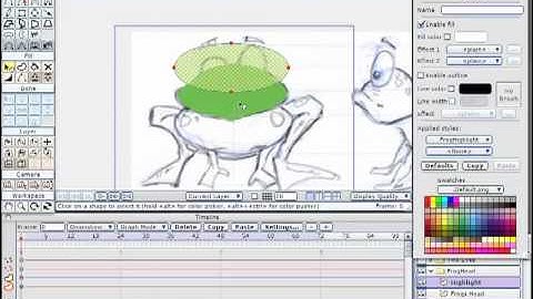 10 09. Body Build Shapes pt. 2-Anime Studio Pro Tutorial
