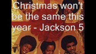 Christmas won't be the same this year - Jackson 5 [HQ] chords