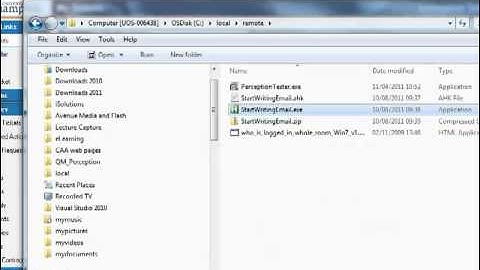 Writing Email auto hot key demo