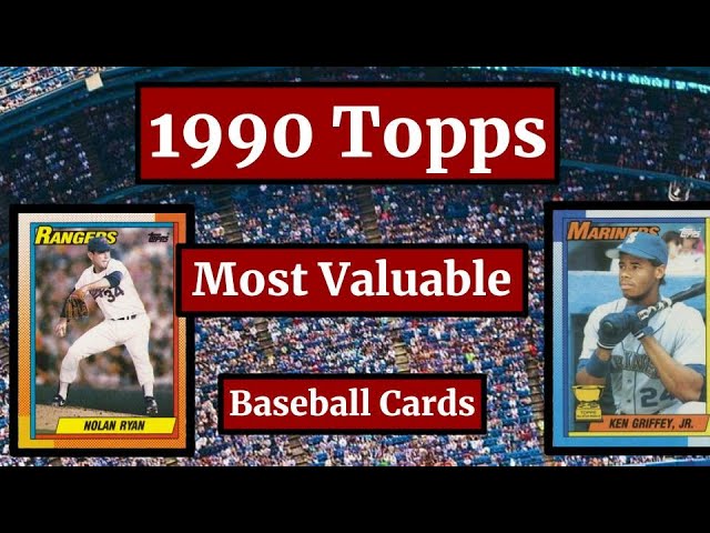 rare 1990 topps baseball cards 1990 Topps Baseball Cards