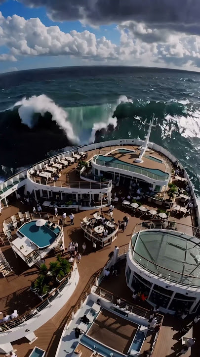 Tsunami Strikes During Cruise Vacation