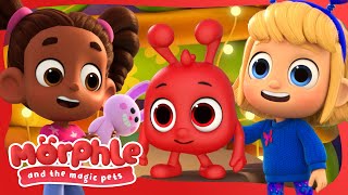 First Sleepover with Mila | Morphle and the Magic Pets | Available on Disney+ and Disney Jr by Moonbug Kids - Cartoons and Kids Songs 29,000 views 3 weeks ago 1 minute, 57 seconds