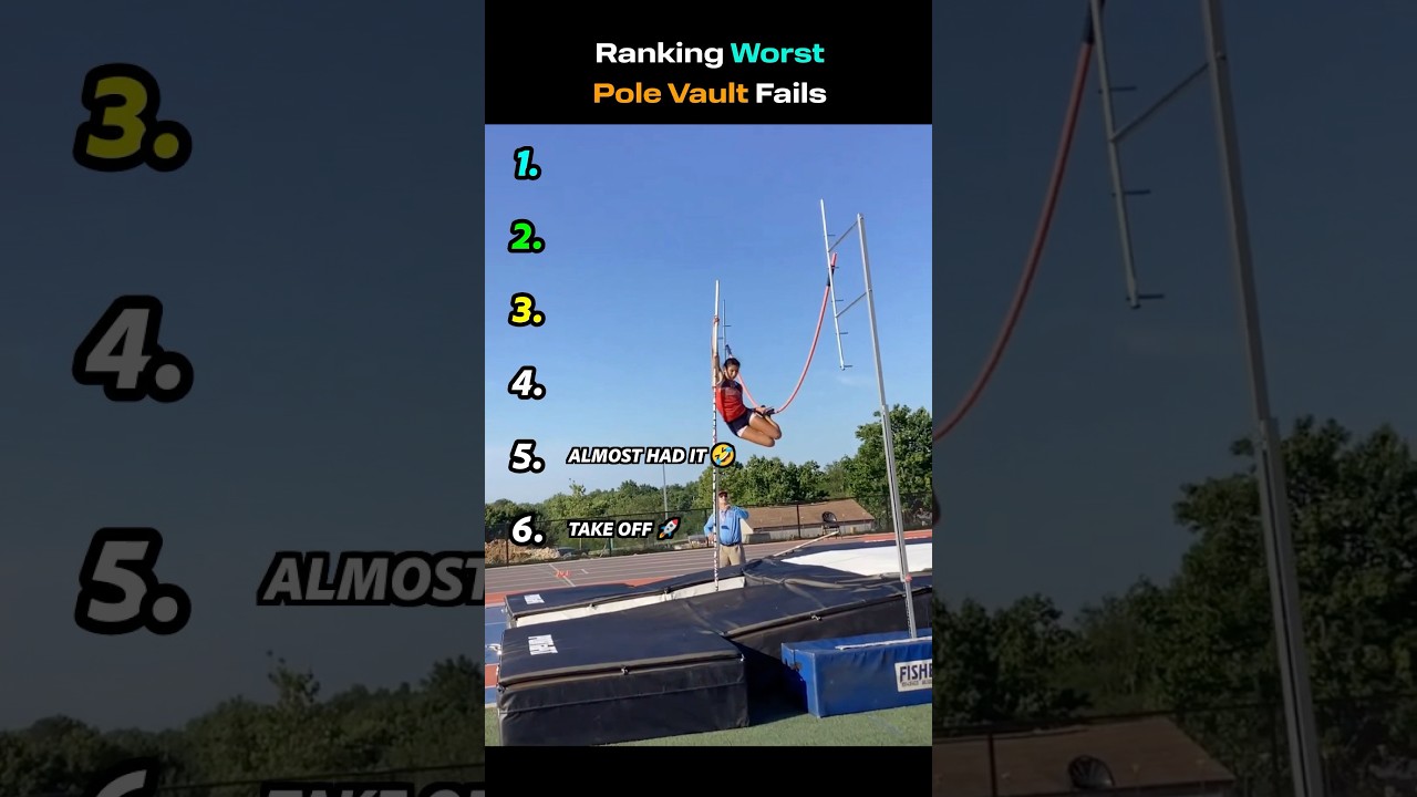 Ranking Worst Pole Vault Fails 😱