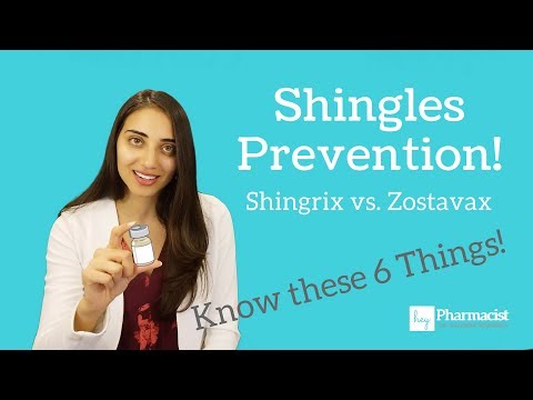 Shringrix, the Shingles vaccine - 6 Things to Know (and vs. Zostavax)!