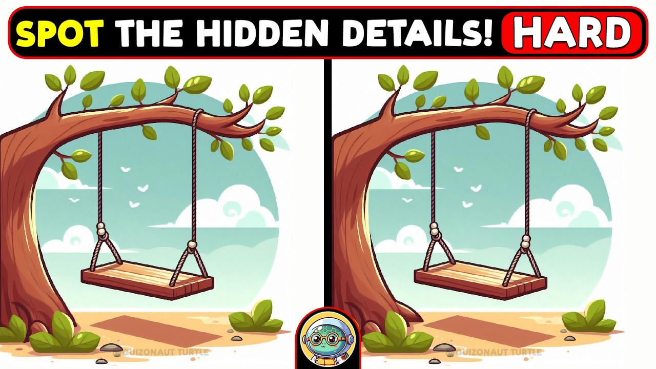 🐢🧩 Spot The Difference | Are You Sharp Enough? 🧩🐢 | Quizonaut Turtle