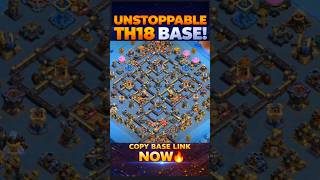 TH18 WAR BASE Never 3 stars 🤩 Clashofclans 2026 #coc